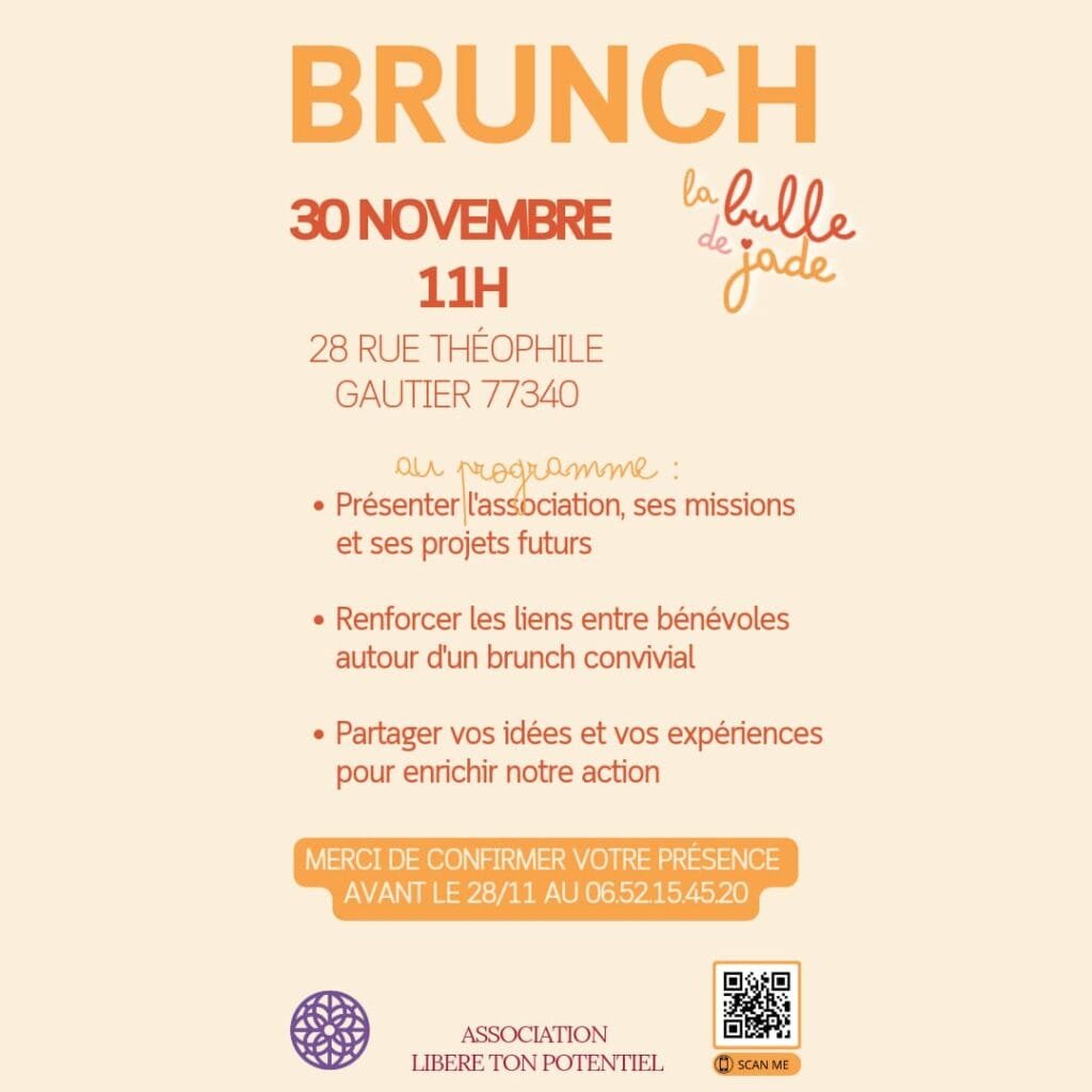 Brunch des Bénévoles et des familles - Bulle de Jade