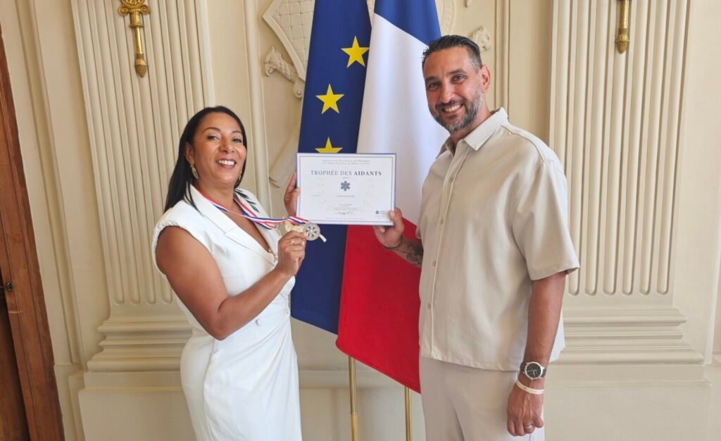 Somaïa et Mehdi Laraoui au Trophée des Aidants 2025
